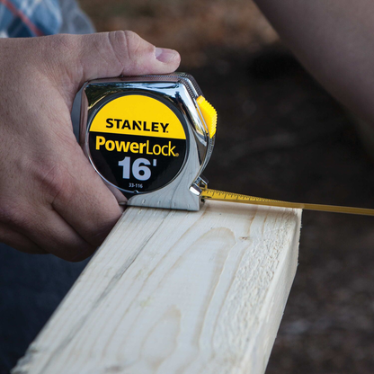 Stanley Powerlock Tape Measure 3/4in X 16ft