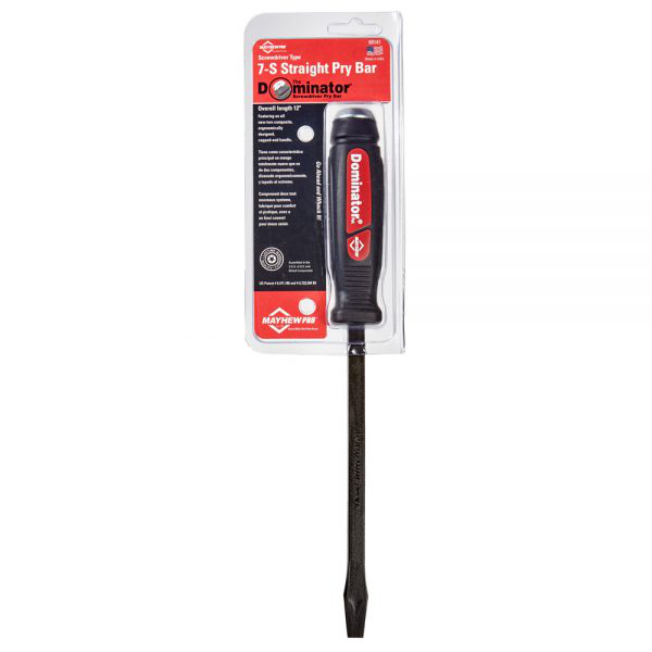12S Dominator 12" Straight Pry Bar