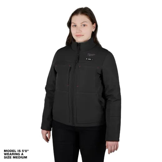 M12™ Women’S Heated Axis™ Jacket, Black, Sz: XL M12 12V Li-Ion Cordless 3.0Ah Battery pack