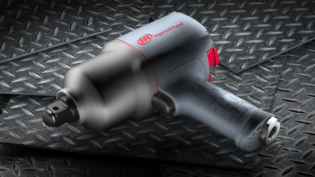 3/4" Drive Air Impact Wrench Quiet 1700 Ft-Lbs Nut-Busting Torque Pistol Grip