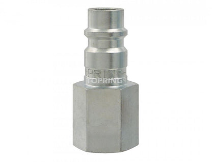 Ultraflo 7.8 mm Steel Coupler Plug 3/8 (F) NPT