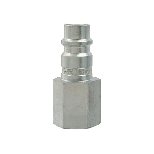 Ultraflo 7.8 mm Steel Coupler Plug 1/4 (F) NPT