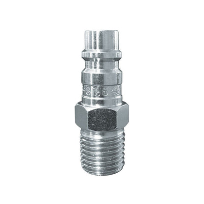 Ultraflo 7.8 mm Steel Coupler Plug 1/4 (M) NPT