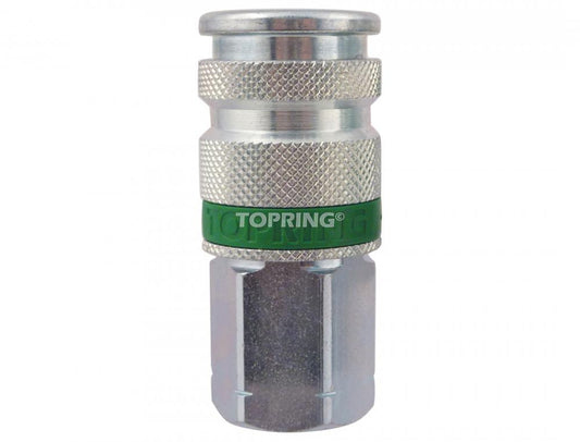 Ultraflo 7.8 mm Steel Quick Coupler 1/4 (F) NPT, Quiksilver Model Product #:31.744