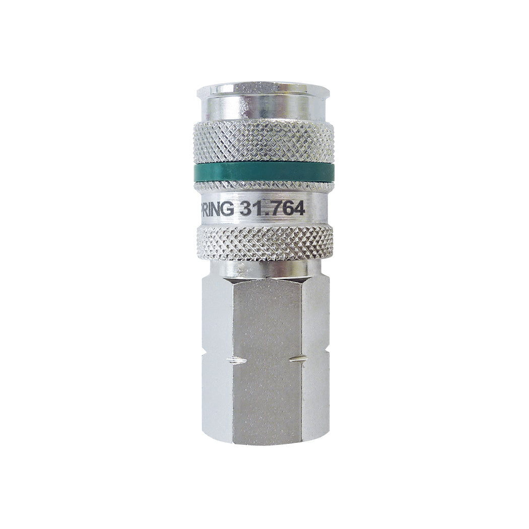 Raccord rapide en acier Ultraflo 7,8 mm 3/8 (F) NPT, modèle Quiksilver Produit #:31.764C