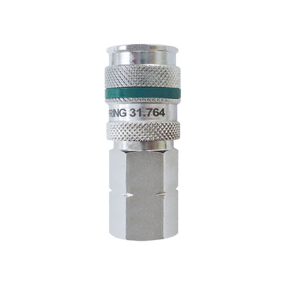 Raccord rapide en acier Ultraflo 7,8 mm 3/8 (F) NPT, modèle Quiksilver Produit #:31.764C