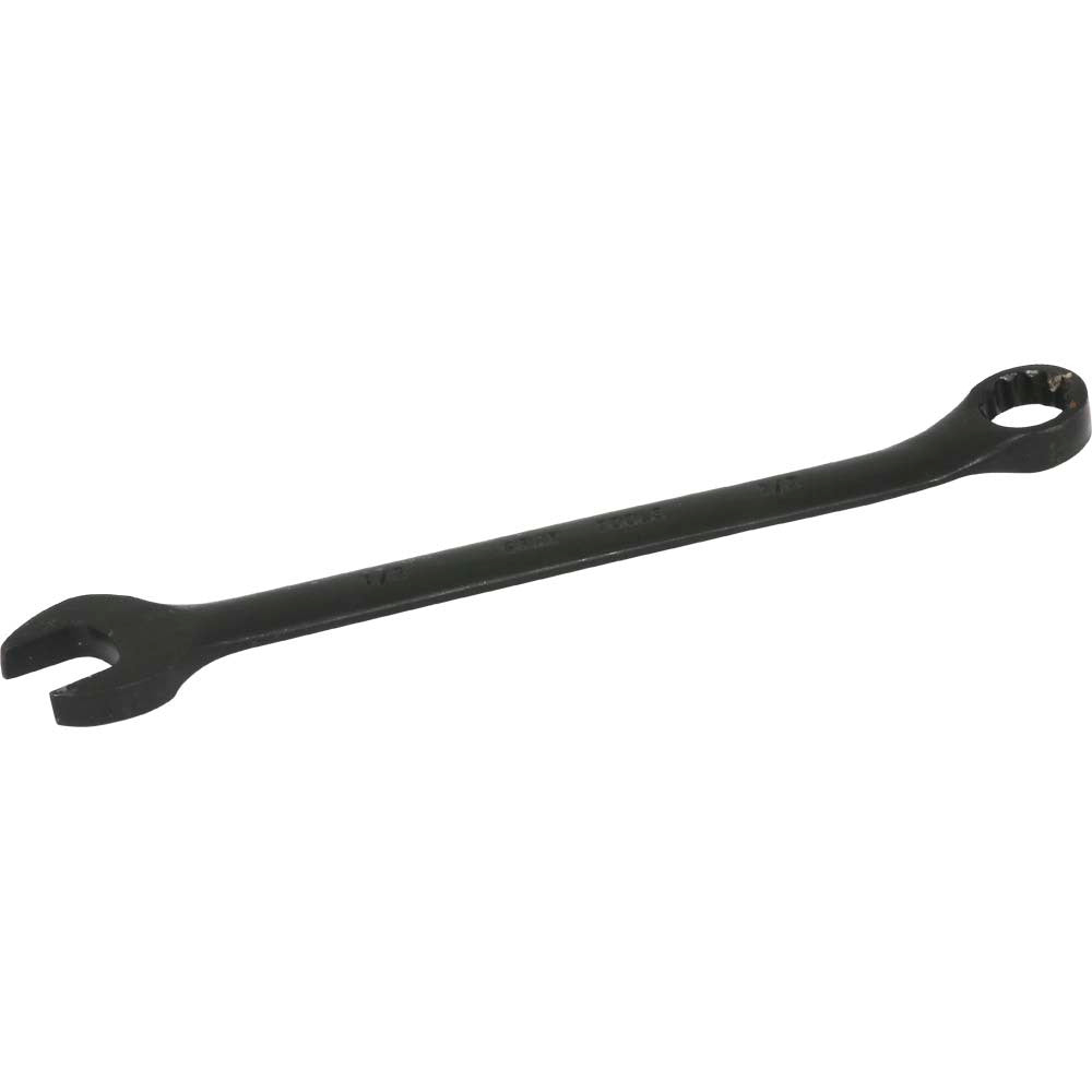 Combination Wrench - 1/2", 12 Point, Black