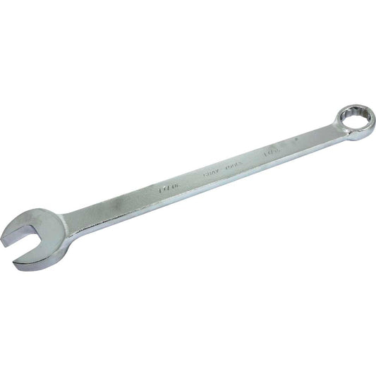 Combination Wrench - 1-7/16" Hex, 12 Point, Satin