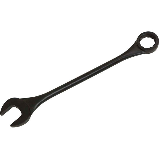 Large Combination Wrench - 2-3/4" Hex, 12 Point, Black