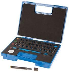 High Precision Heavy Duty Transfer Punch Set, 1/2"-1", 1/64" increments, 36/pk