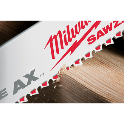 6" 5 TPI Ax Sawzall Blade For Wood With Nails