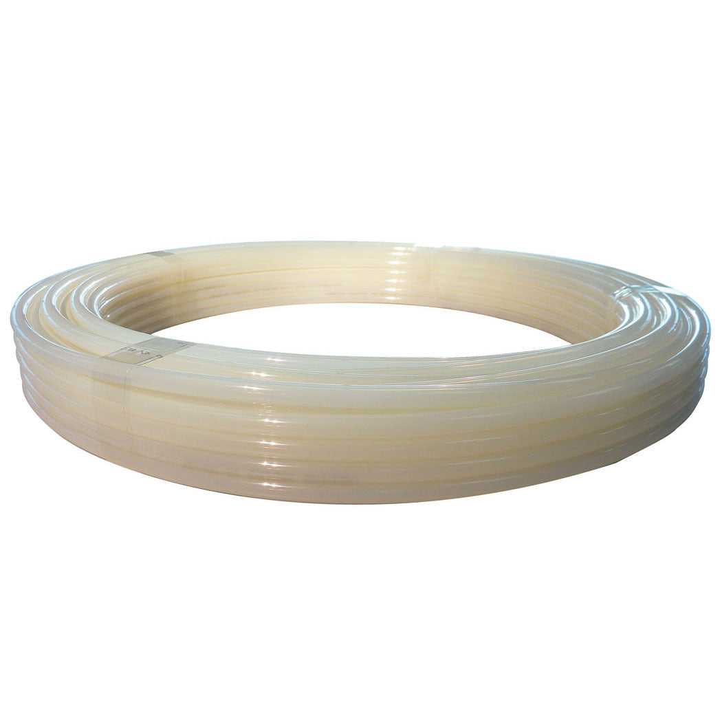 White Nylon Tube 3/8 O.D. 100 Feet