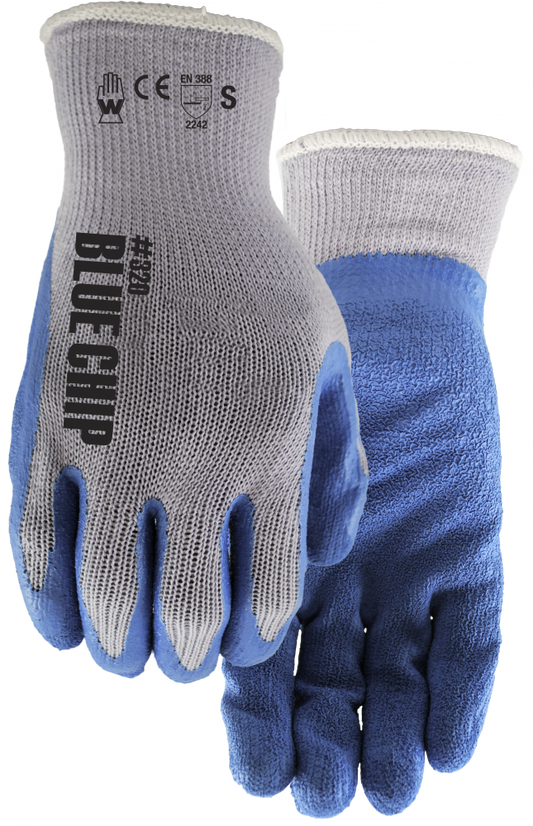 Stealth Blue Chip Gloves, 320, SZ: L