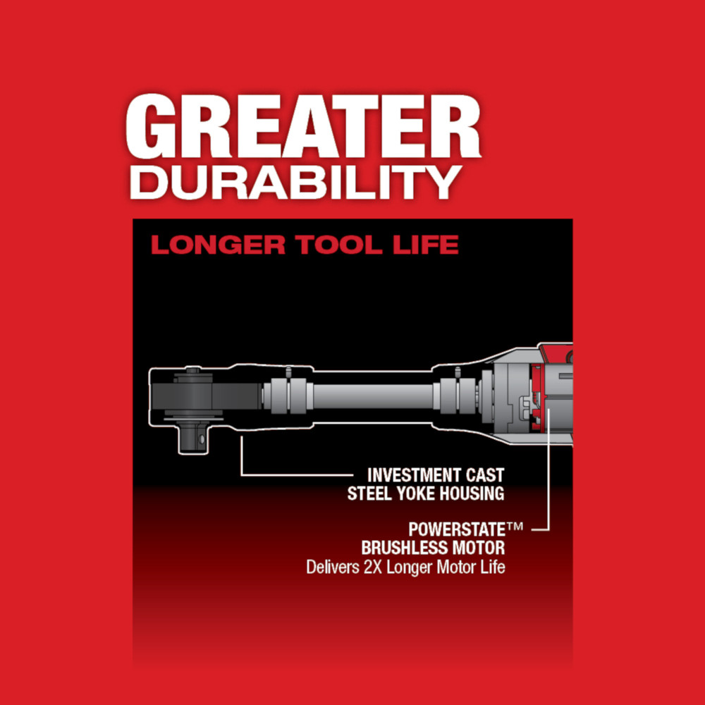 M12 FUEL™ 3/8 In. Extended Reach Ratchet 1 Battery Kit