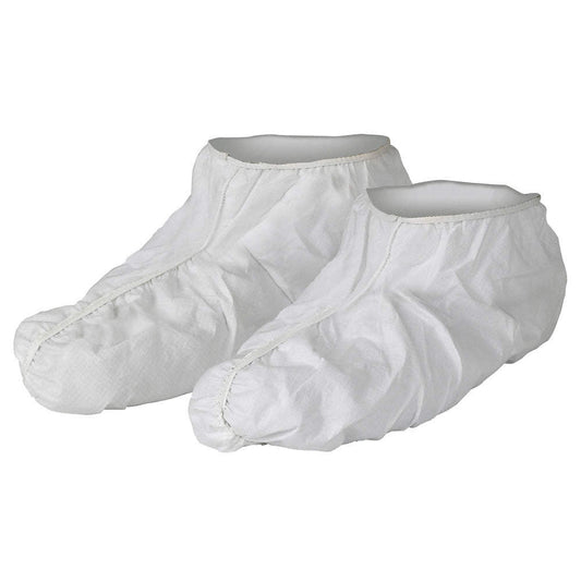 KleenGuard™ A20 Breathable Particle Protection Shoe Covers (36885), Serged Seams, Fully Elastic, 6.5” Height, One Size, White, 300 / Case