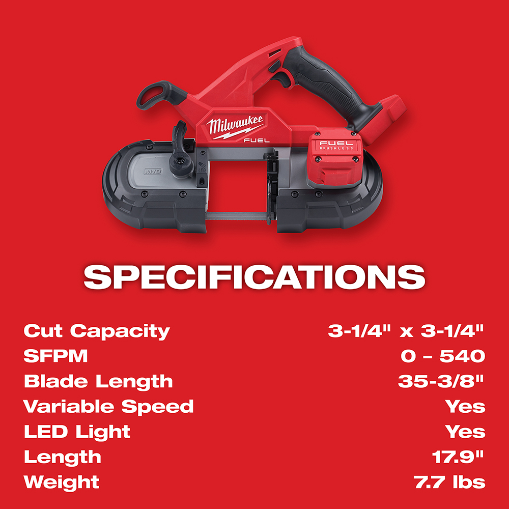 M18 Fuel Compact Band Saw