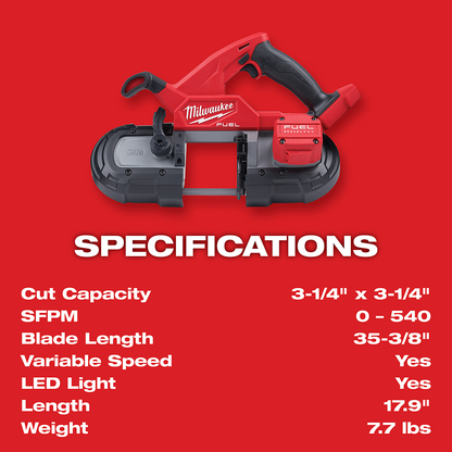 M18 Fuel Compact Band Saw