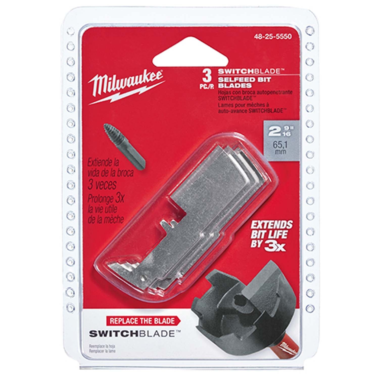 Switchblade™ 2-1/4 In Replacement Blades 3pk