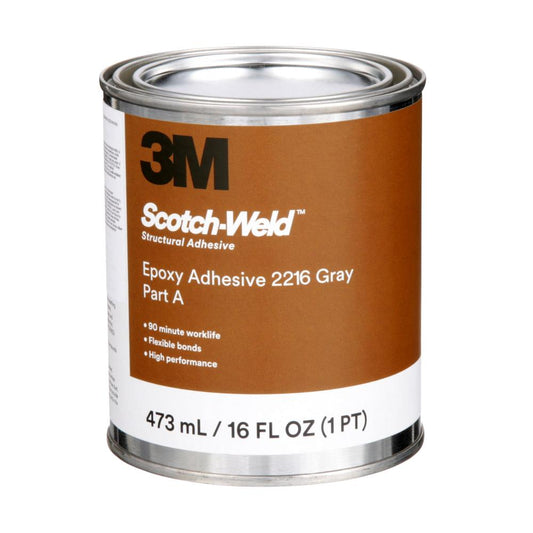 3M™ Scotch-Weld™ Epoxy Adhesive, 2216, grey, 1 Pint (950 ml), 6/cs