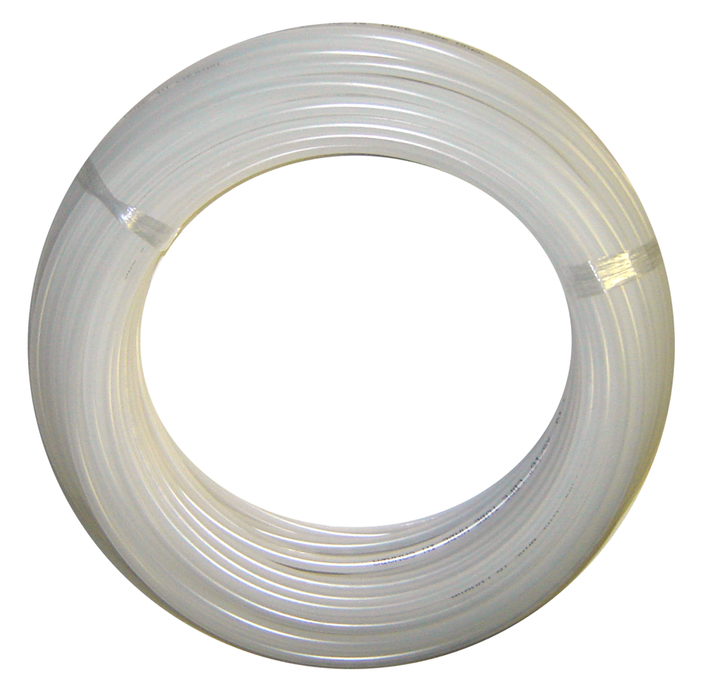 Low Density Polyethylene Tube, 1/4 OD x 100 FT, 125 PSI