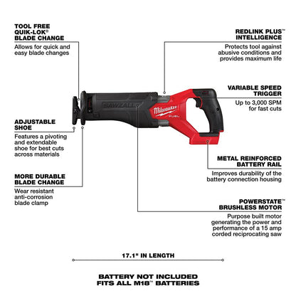 M18™ FUEL SAWZALL®