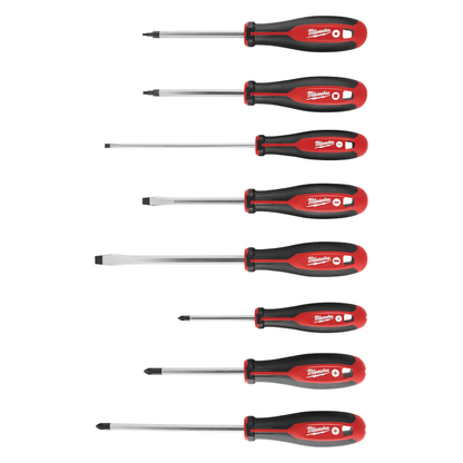 8Pc Screwdriver Kit With Square
