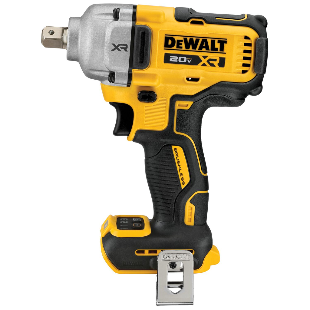 DEWALT 20V MAX* XR 1/2 In. Mid-Range Impact Wrench With Detent Pin Anvil (Tool Only)