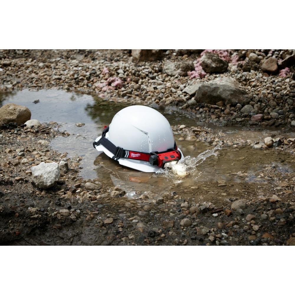 REDLITHIUM™ USB 600 Lumen Hard Hat Headlamp