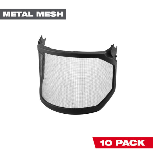 10pk Mesh Shield Replacement Helmet & Hard Hat Mount