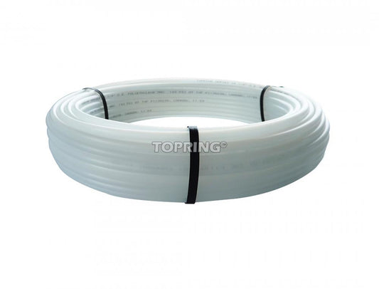 White PTFE Tube 1/4 O.D. 164 Feet