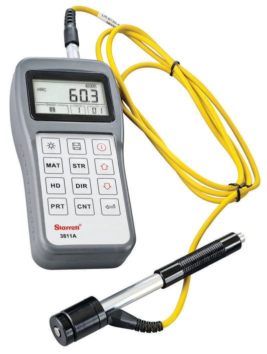 Portable Hardness Tester 1" +/- 0.5% (L=800) 5-104 F 5.96 x 2.938 x 1.270"/150 x 74 x 32mm 8.6 oz/245 grams
