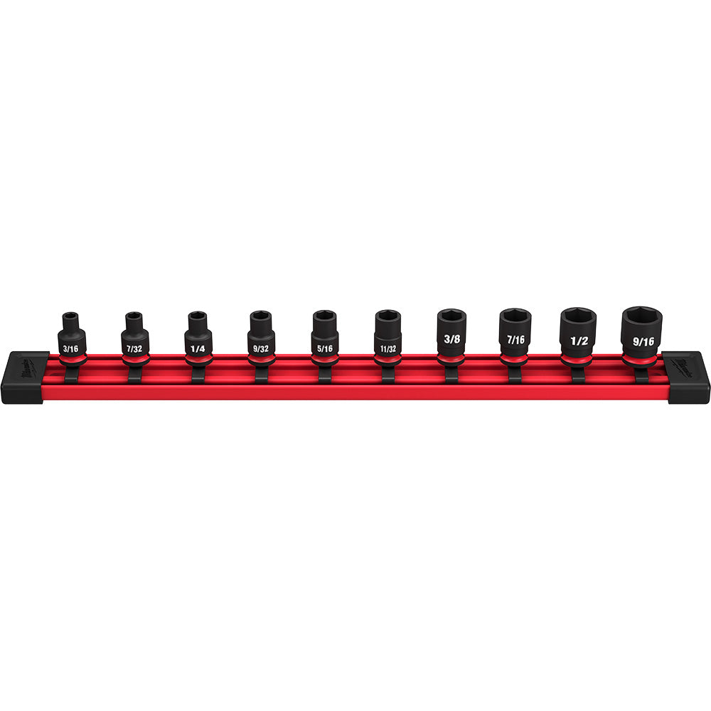 Shockwave™ 10pc Impact Duty™ Sae Standard 6 Point Socket Set