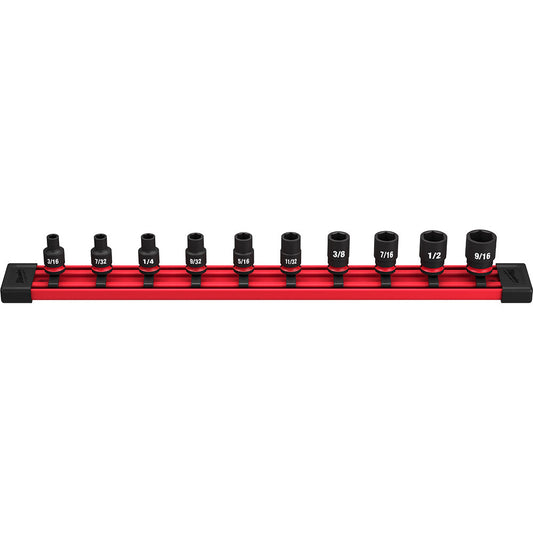 Shockwave™ 10pc Impact Duty™ Sae Standard 6 Point Socket Set