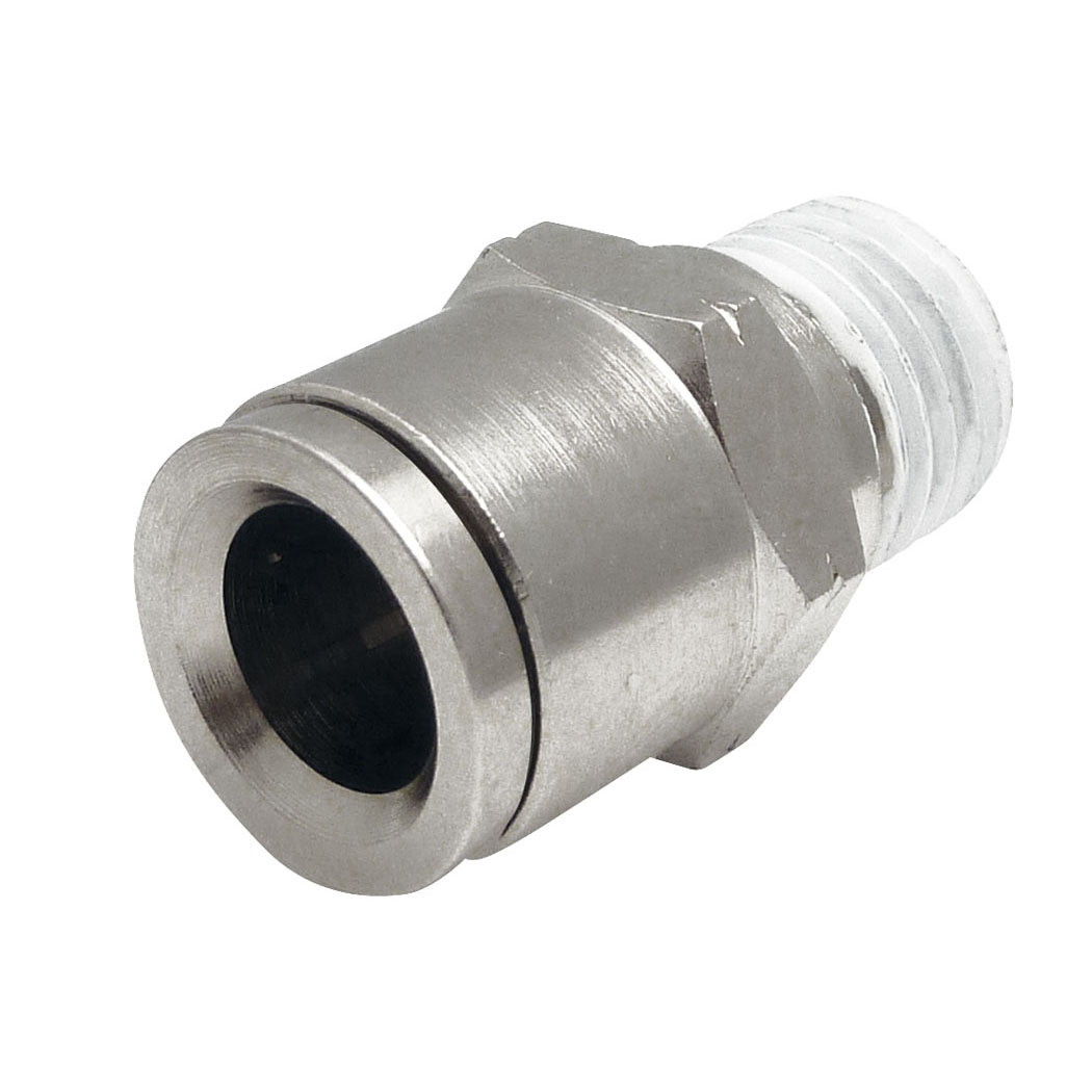3/8 in. to 1/4 (M) NPT Push-to-Connect Adapter, Topfit Model