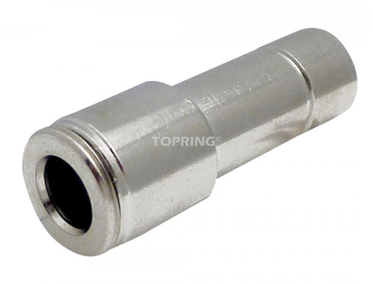 1/4 to 3/8 in. Push-to-Connect Reducer, Topfit Model