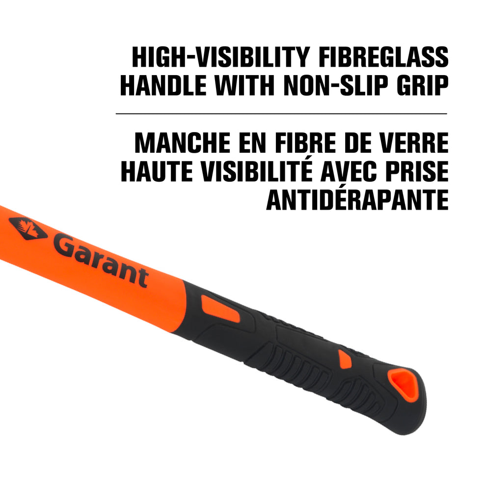 3 lb Blacksmith Hammer, 16" Fibreglass Handle