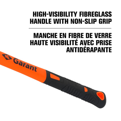3 lb Blacksmith Hammer, 16" Fibreglass Handle