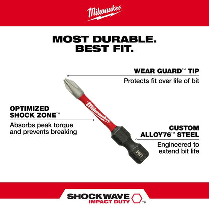 T20 SHOCKWAVE™ Impact driver bits