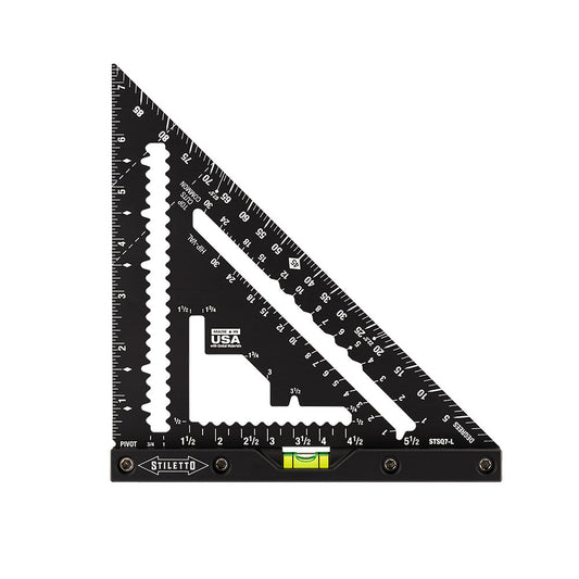 Stiletto® 7" Carpenter Square With Level