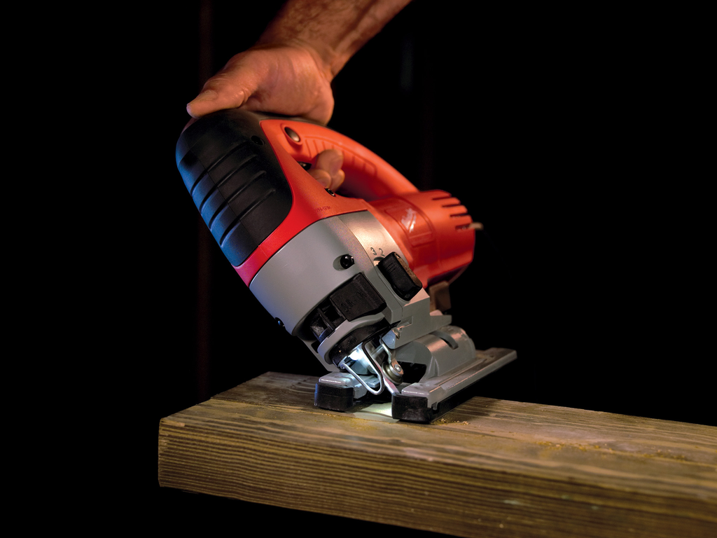 Orbital Jig Saw, 1" Stroke, 6.5 amp, 0-3000SPM