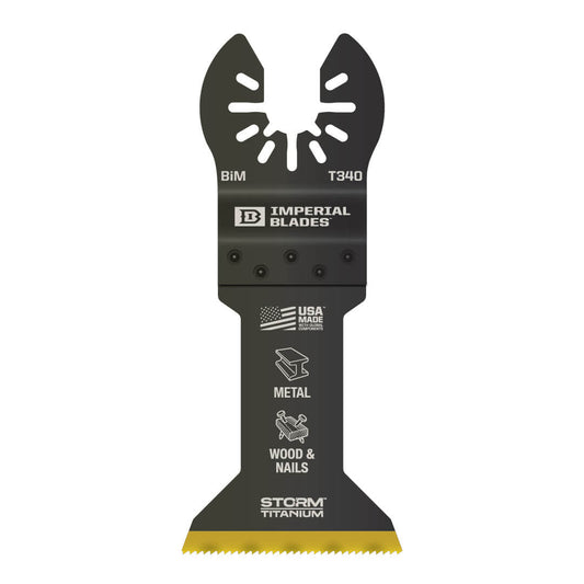 Imperial Blades Iboat340-1 One Fit™ 1-3/4" Storm Titanium Metal Blade, 1pc