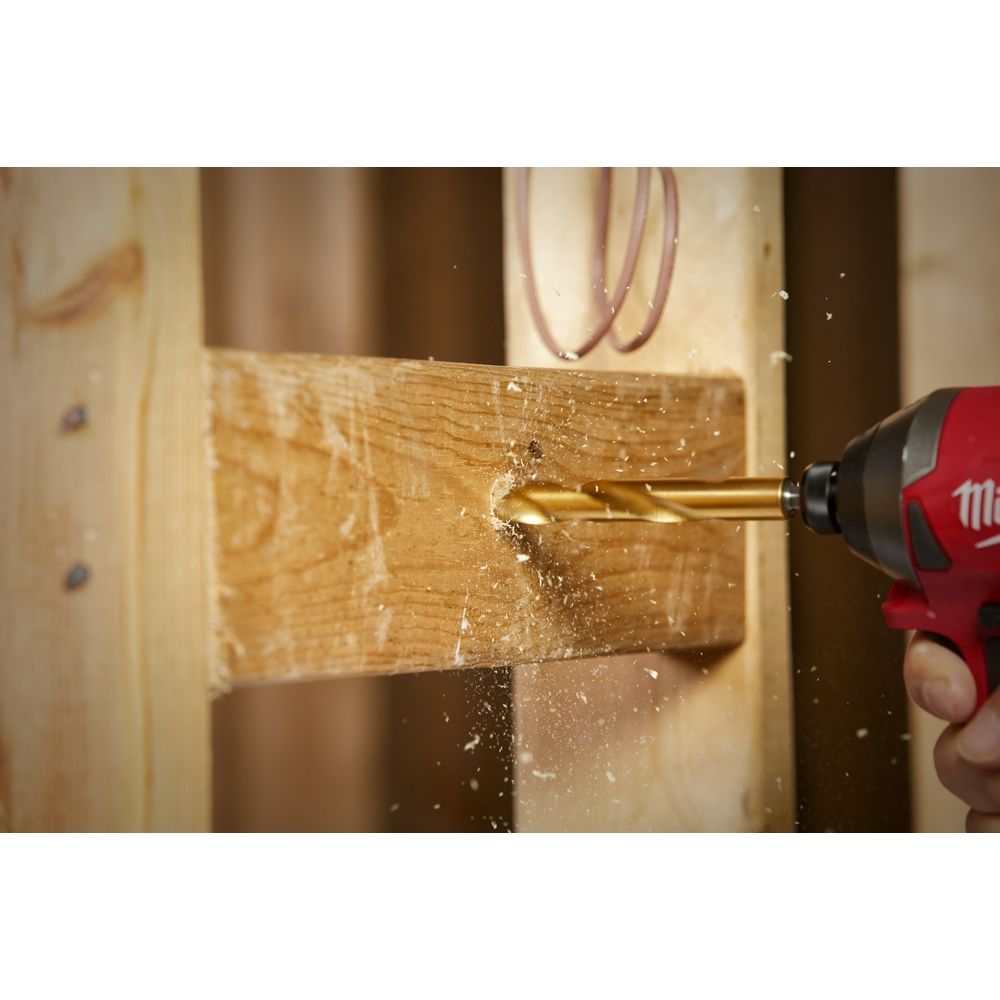 29PC SHOCKWAVE™ Impact Duty RED HELIX™ Titanium Drill Bit Set