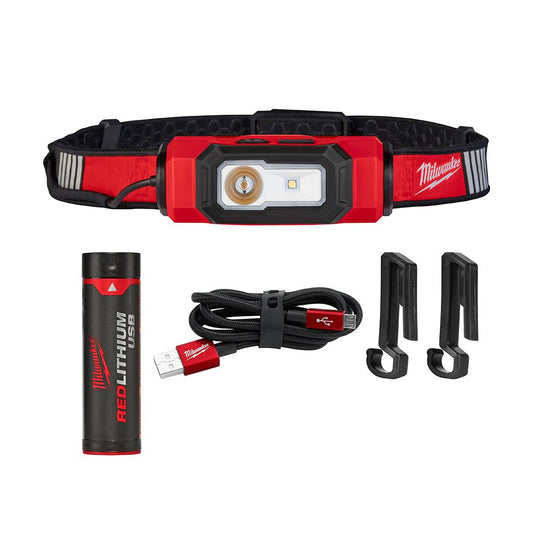 Milwaukee® USB rechargeable BEACON hard hat
