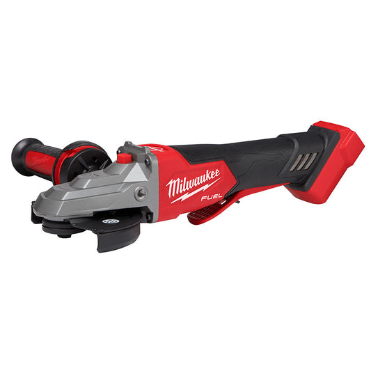 M18™ Fuel™ Meuleuse 5" À Tête Plate Avec Frein, Interrupteur À Palette Sans Verrouillage