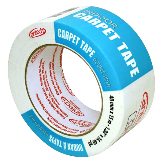 Double-Sided Indoor Carpet Tape - 48mm x 15m Roll