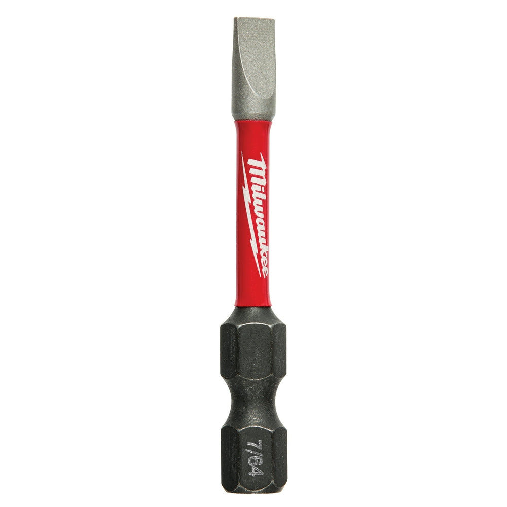 Shockwave™ 2 In Impact Slotted 7/64 In Power Bits 25pk
