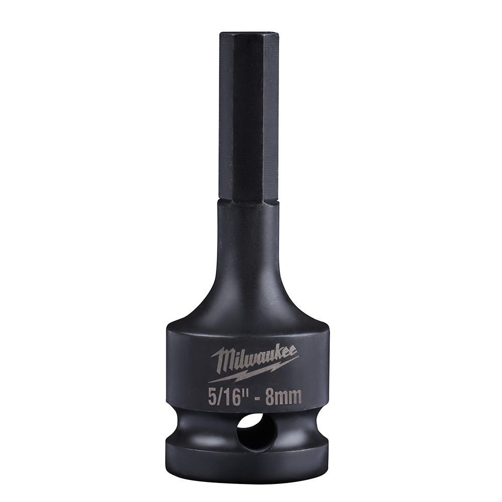 Shockwave™ Lineman ft. S 1/2 In Drive 5/16 In - 8mm Hex Bit Socket
