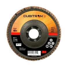 Disque à lamelles 3M™ Cubitron™ II, 967A, T29, 40+, poids Y, 5 po x 7/8 po