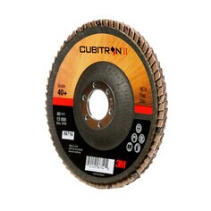 Disque à lamelles 3M™ Cubitron™ II, 967A, T29, 40+, poids Y, 5 po x 7/8 po