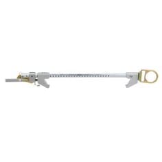 3M™ DBI-SALA® Fixed Beam Anchor, silver, 26 in x 2.5 in x 4 in (66 cm x 6.3 cm x 10 cm)